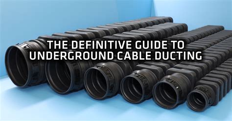 underground cable ducting 25mm